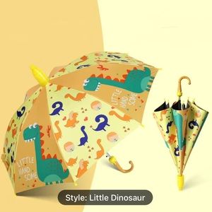 NWOT Kids’ umbrella cute dinosaur, with telescoping umbrella cover